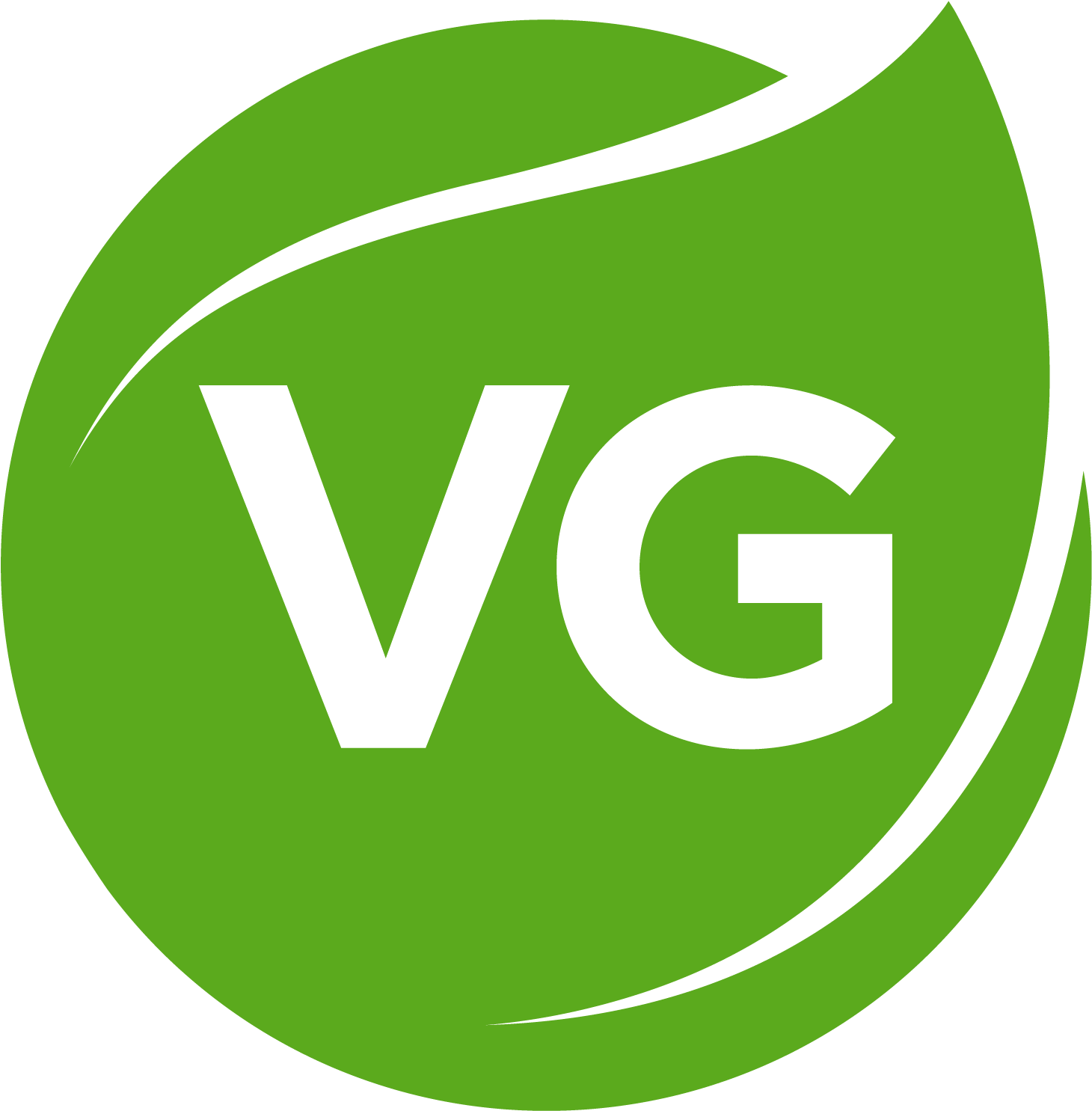 Vegan Logo Green Background PNG image