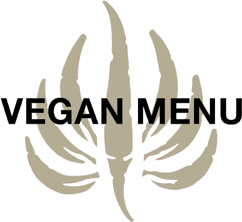 Vegan Menu Signage PNG image