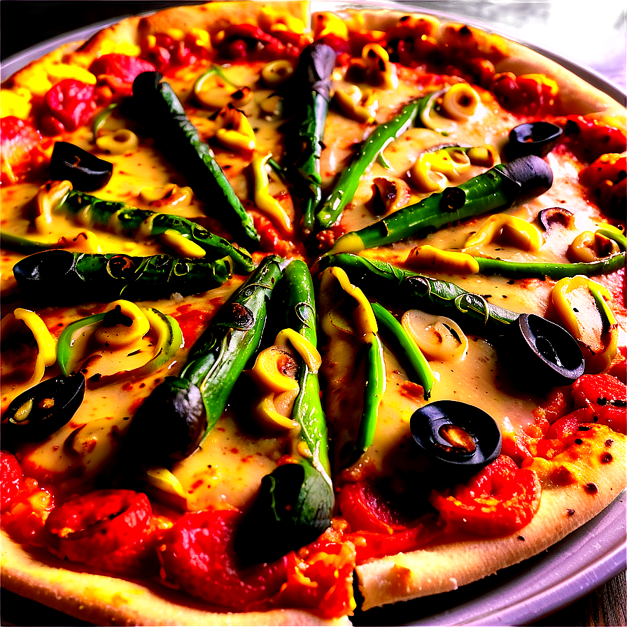 Vegan Pizza Feast Png 04292024 PNG image