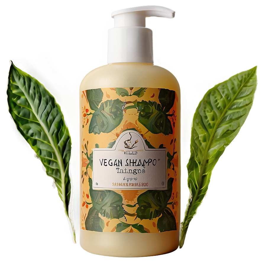 Vegan Shampoo Bottle Png 06132024 PNG image