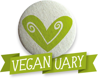 Veganuary Heart Logo PNG image