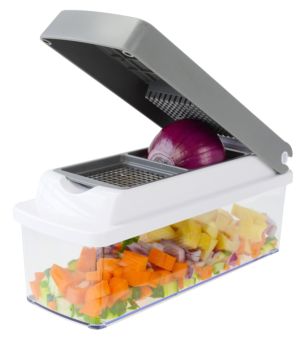 Vegetable Chopperwith Container PNG image