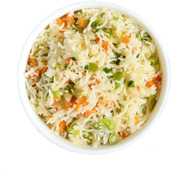 Vegetable Fried Rice Bowl PNG image