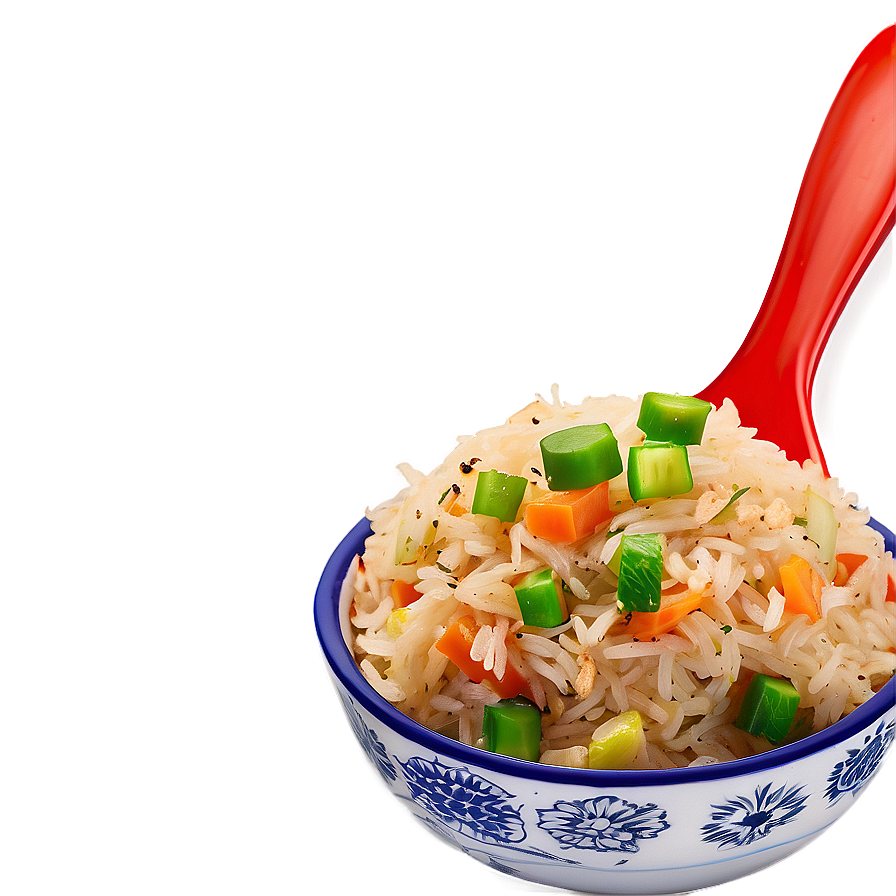 Vegetable Fried Rice Png 1 PNG image