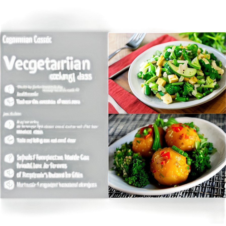 Vegetarian Cooking Classics Png Yjq91 PNG image