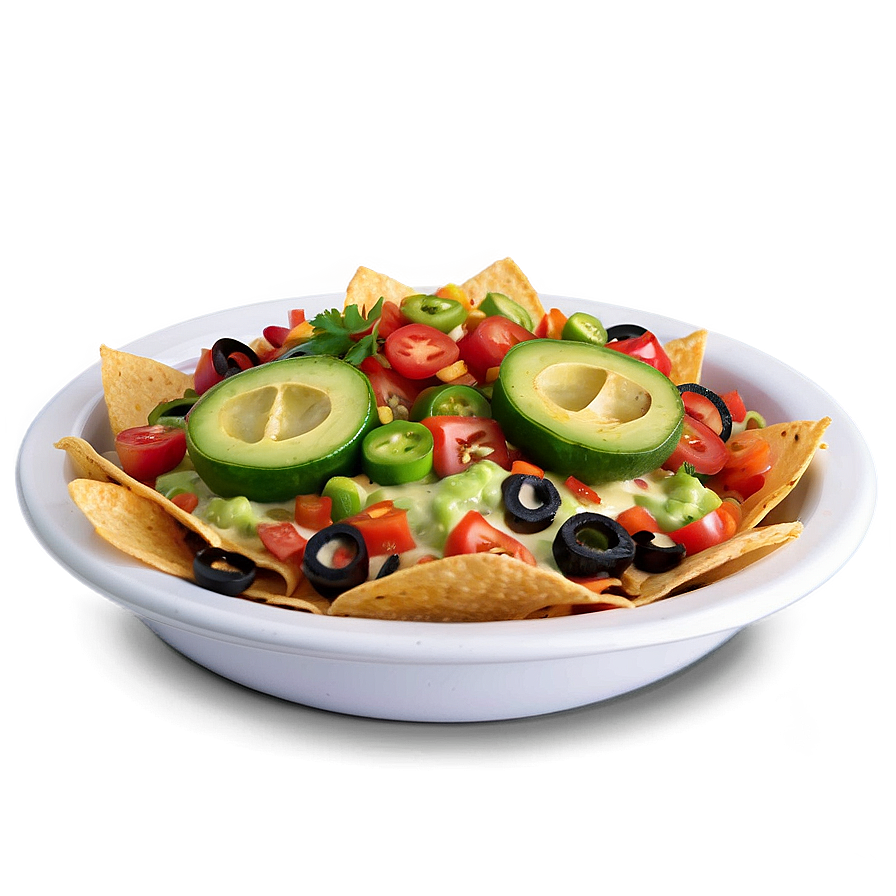 Vegetarian Fiesta Nachos Png 06122024 PNG image