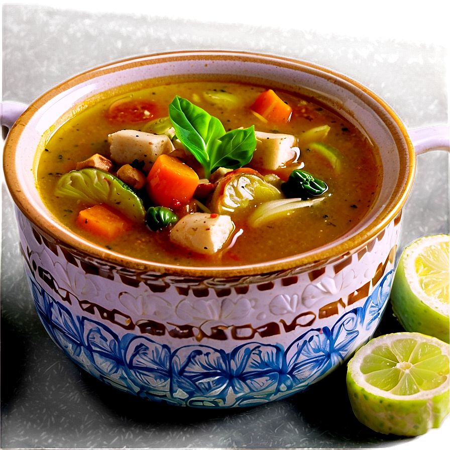 Vegetarian Soup Delights Png 05242024 PNG image