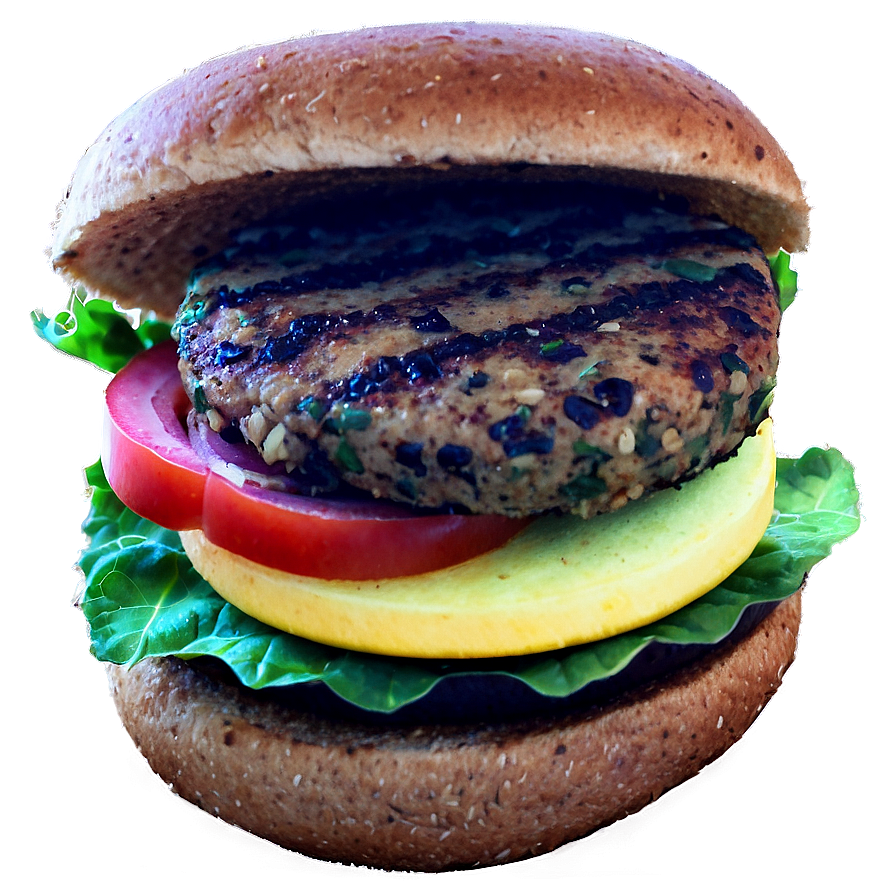 Veggie Burger Png Opv24 PNG image