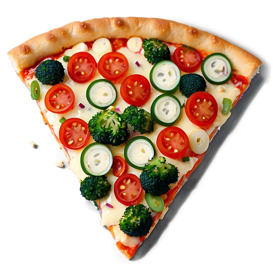 Veggie Pizza Cartoon Png 06272024 PNG image