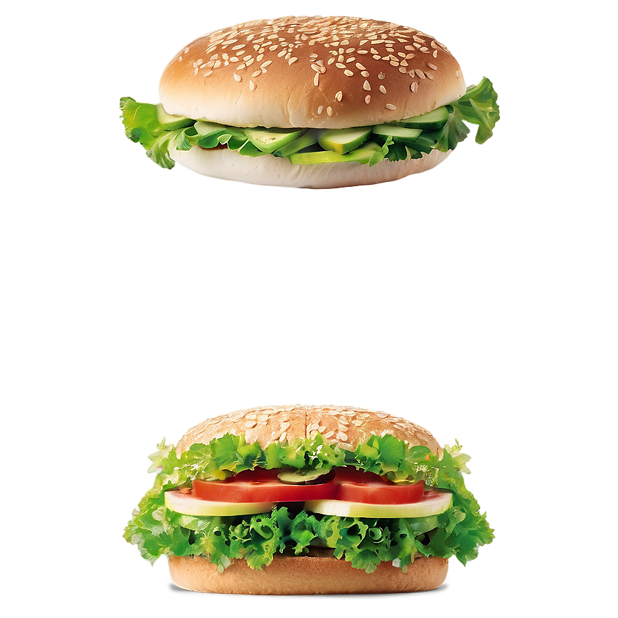 Veggie Whopper Png Kjq74 PNG image