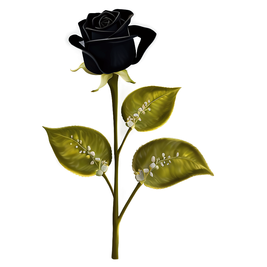 Velvet Black Roses Png 06212024 PNG image