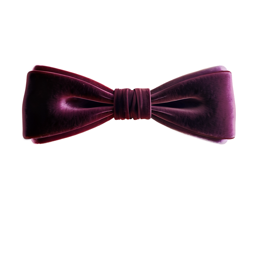 Velvet Red Bow Png Dkl31 PNG image