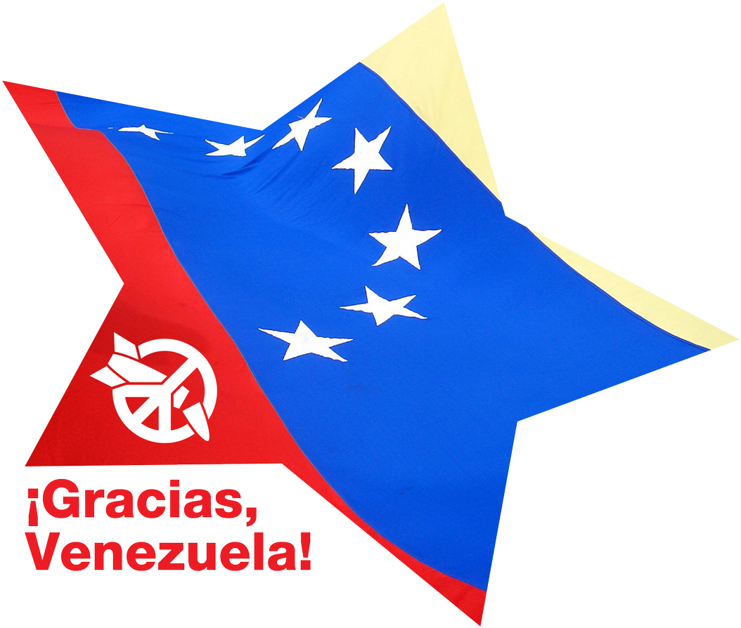 Venezuelan Flag Gratitude PNG image