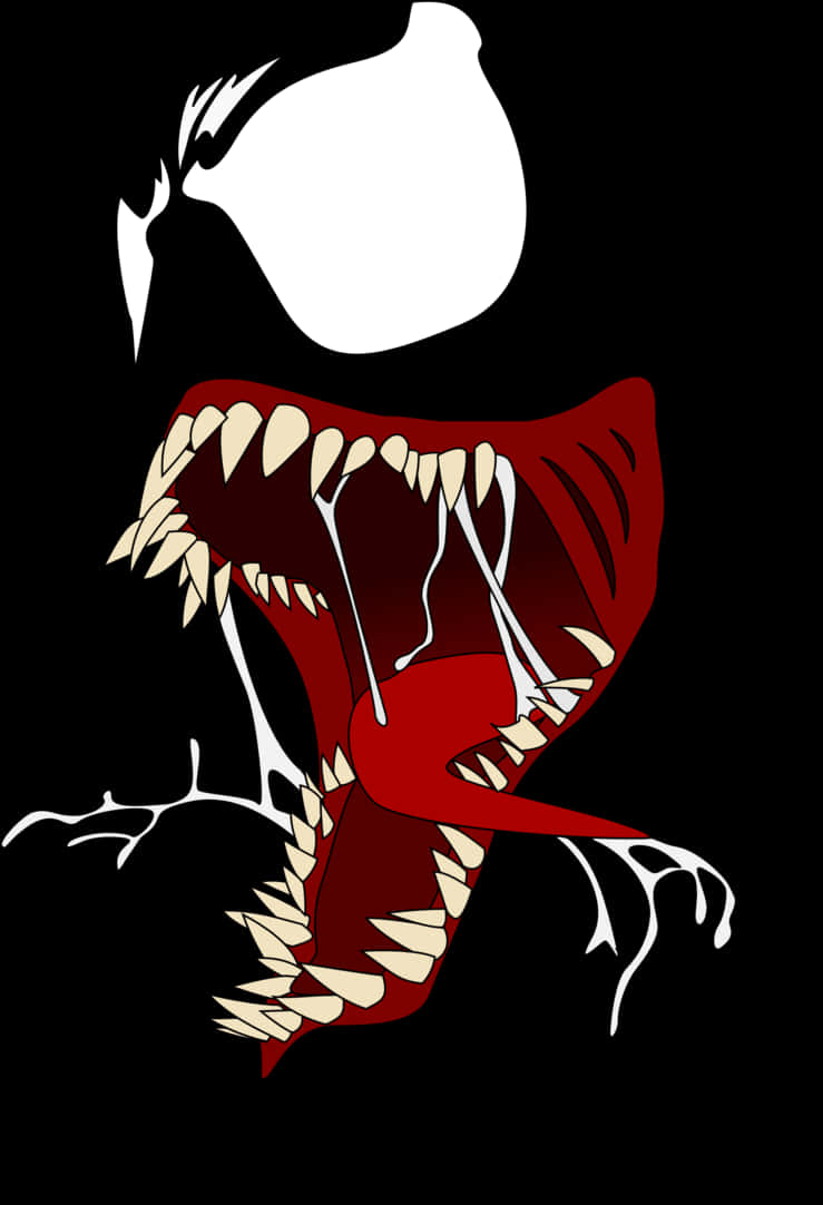 Venom Symbiote Artwork PNG image