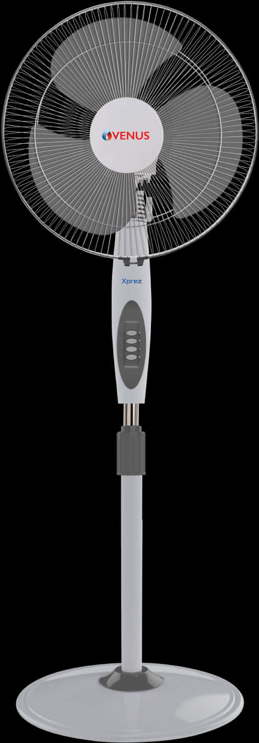 Venus Standing Fan Product Image PNG image