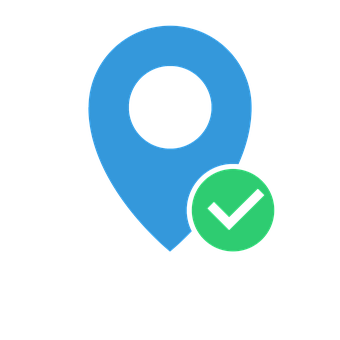 Verified Location Icon PNG image