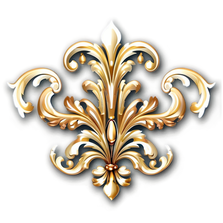 Versace Baroque Elements Png 06202024 PNG image