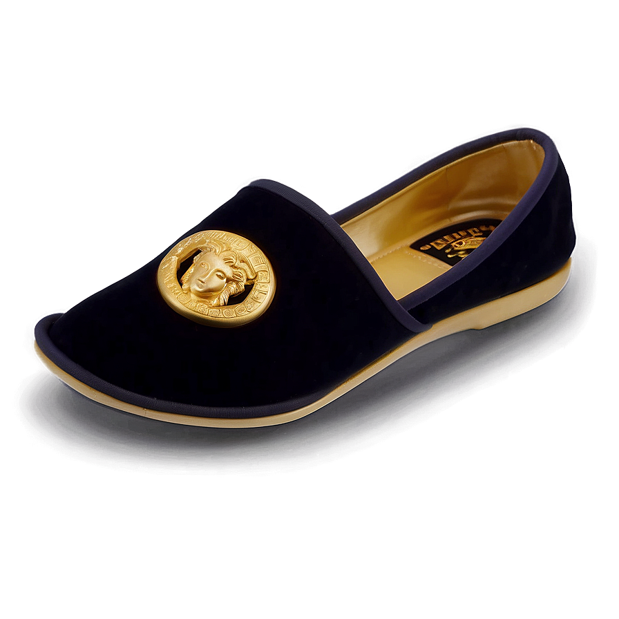 Versace Velvet Slippers Png 06202024 PNG image