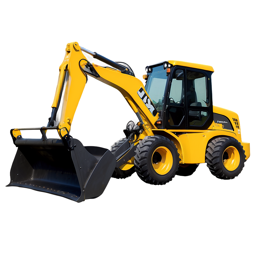 Versatile Backhoe Loader Png Scx64 PNG image