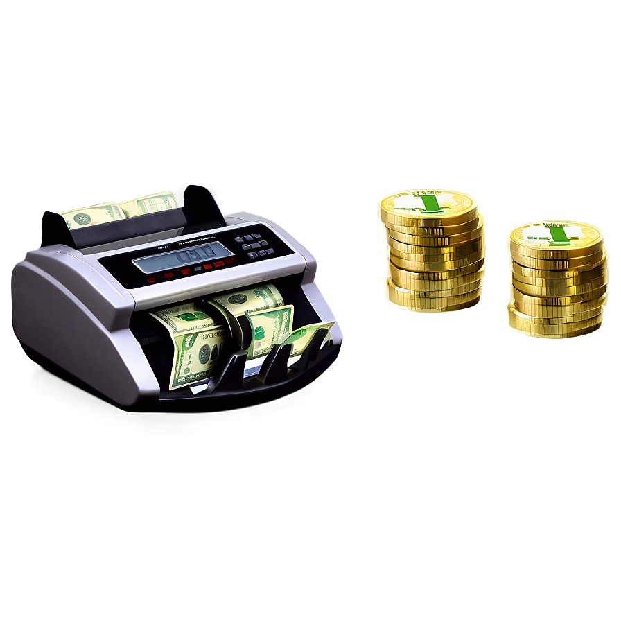 Versatile Money Counter Png Dlt49 PNG image