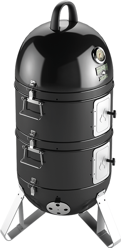 Vertical Charcoal Smoker Product Image PNG image