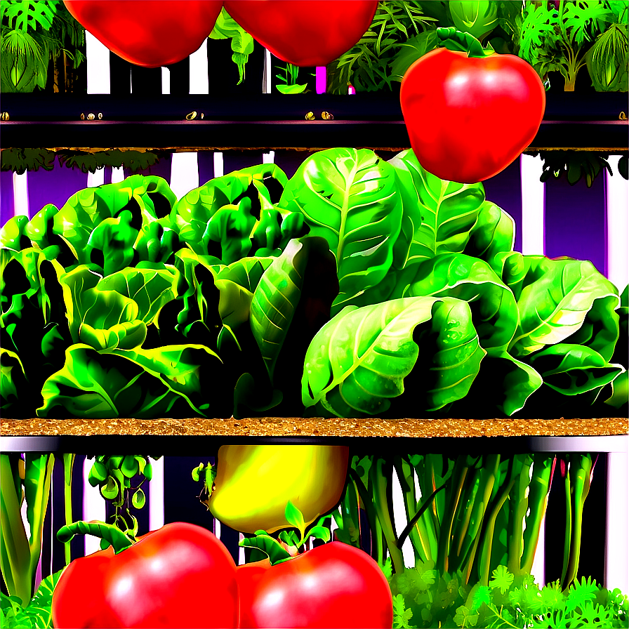 Vertical Farm Vegetables Png 20 PNG image