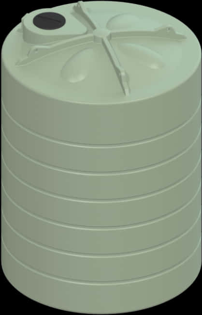 Vertical Plastic Water Storage Tank PNG image