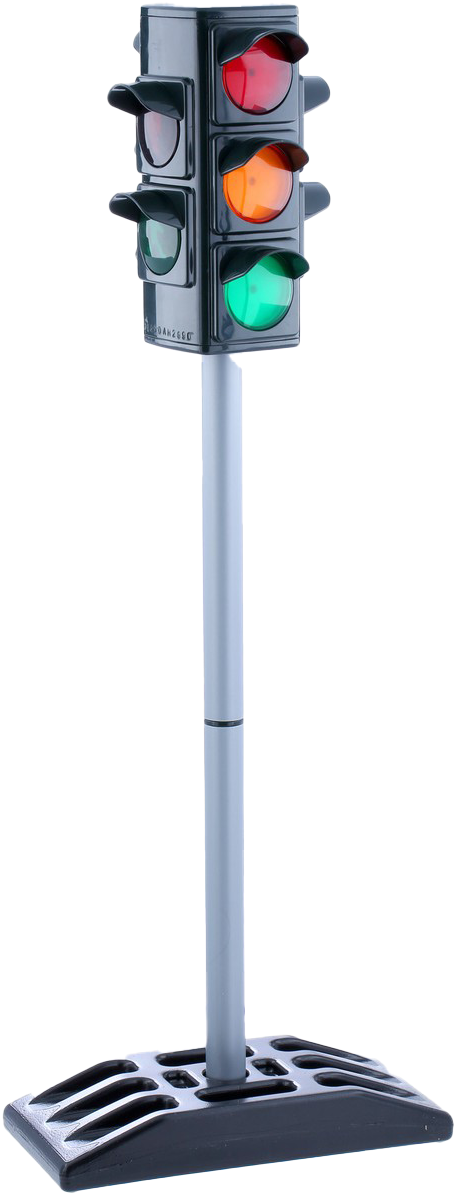 Vertical Traffic Lighton Stand PNG image