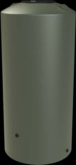 Vertical Water Storage Tank Green PNG image