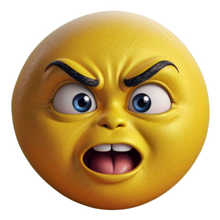 Very Angry Emoji Png 67 PNG image