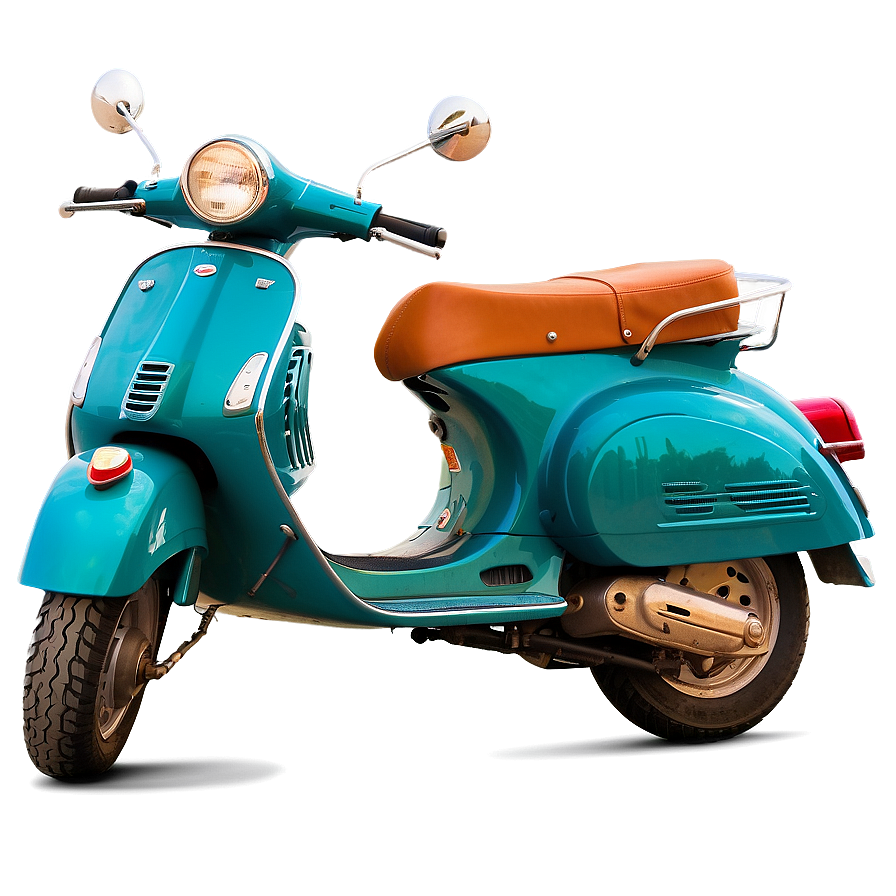 Vespa Scooter At Sunset Png 06252024 PNG image