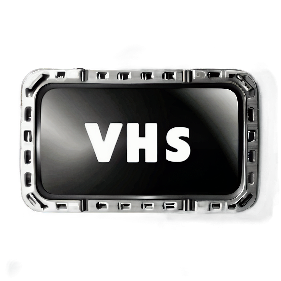 Vhs Style Play Button Png Cvq97 PNG image