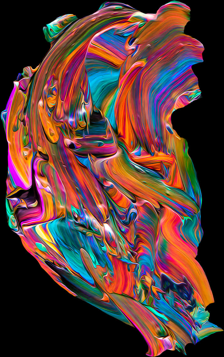 Vibrant_ Abstract_ Artwork PNG image