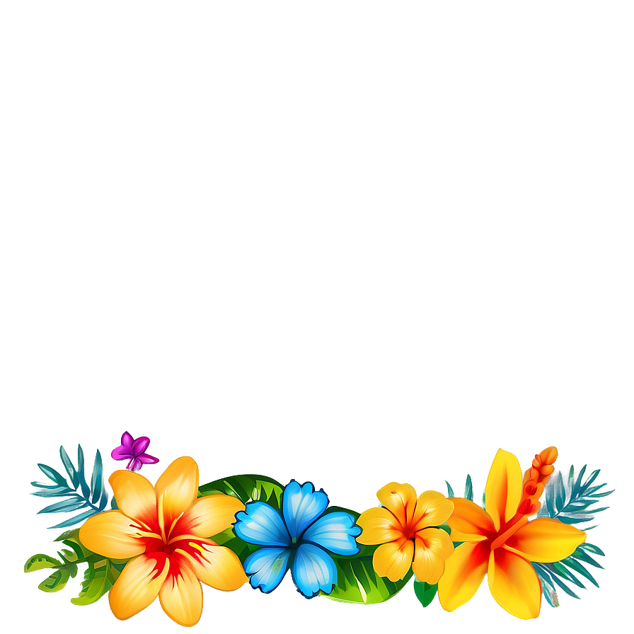 Vibrant Aloha Banner Png 06272024 PNG image