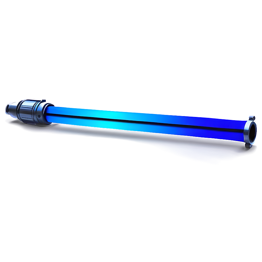 Vibrant Blue Jedi Lightsaber Png 06262024 PNG image