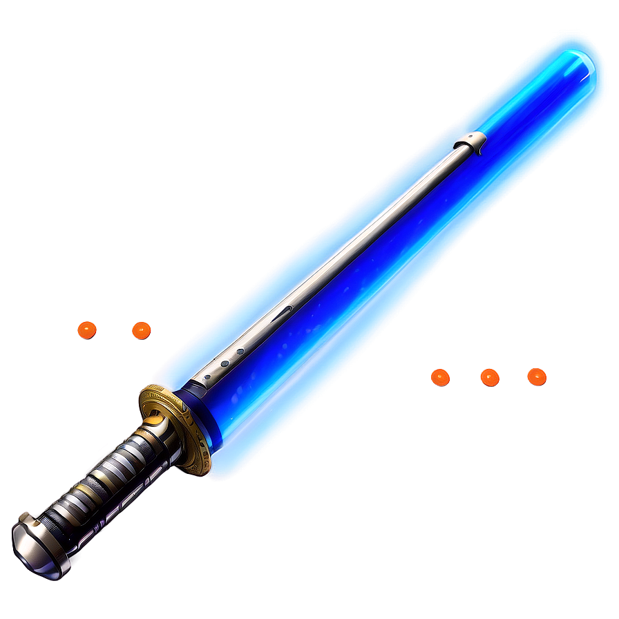 Vibrant Blue Jedi Lightsaber Png 73 PNG image