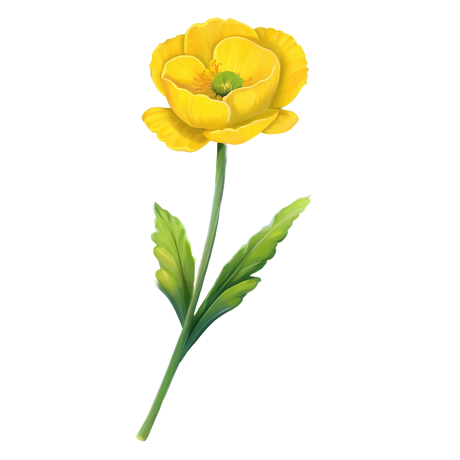 Vibrant Buttercup Png 12 PNG image