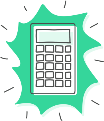 Vibrant Calculator Icon PNG image