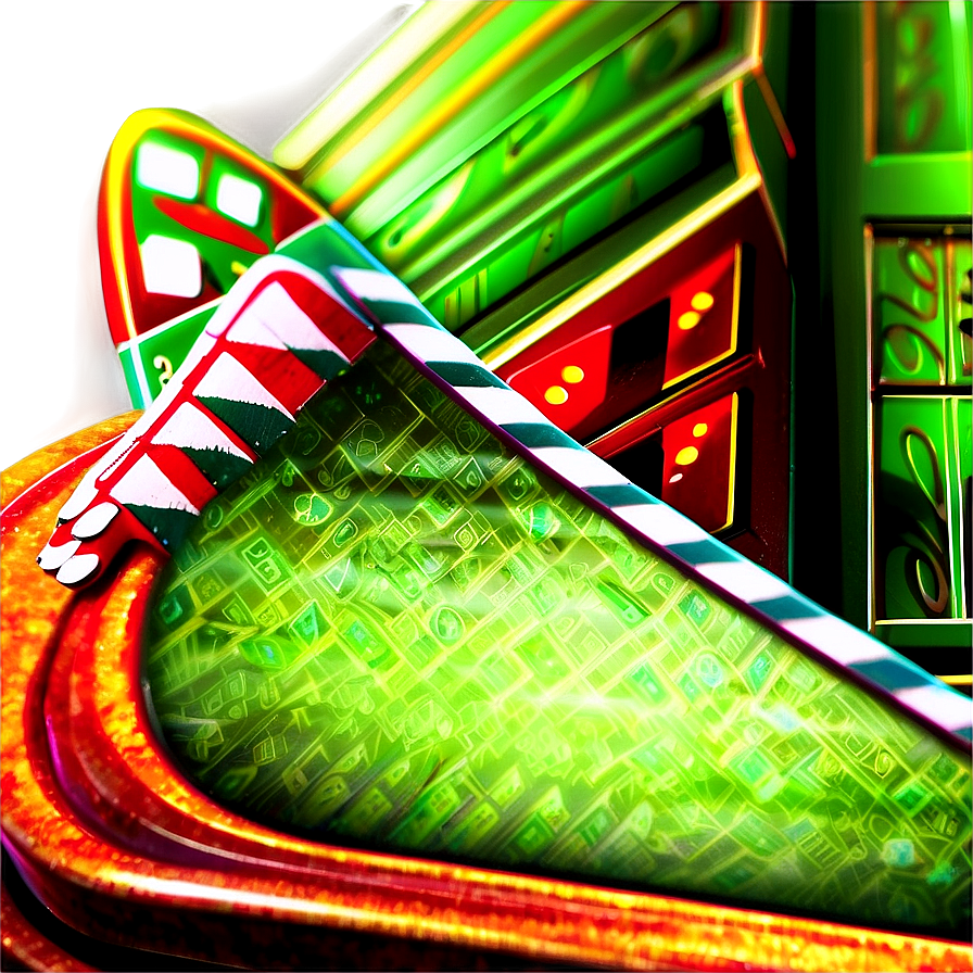 Vibrant_ Casino_ Slot_ Machines_ Closeup PNG image