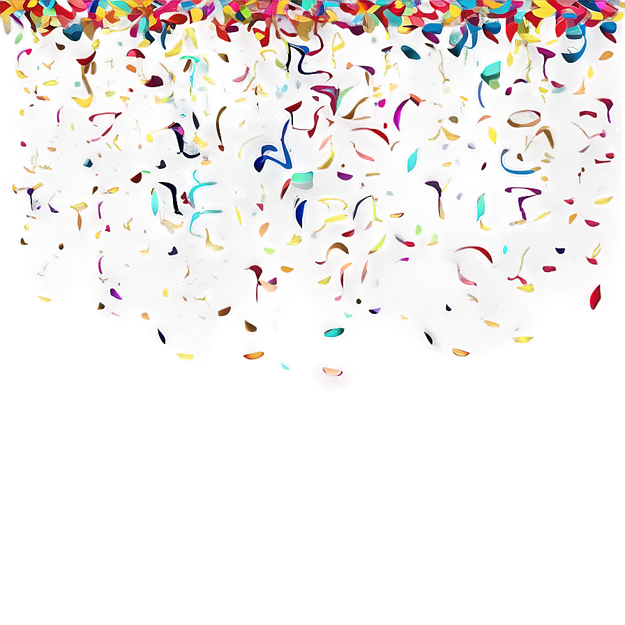 Vibrant Celebration Confetti Png 7 PNG image