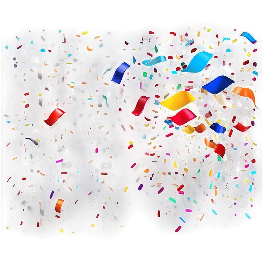 Vibrant Celebration Confetti Png Awl4 PNG image