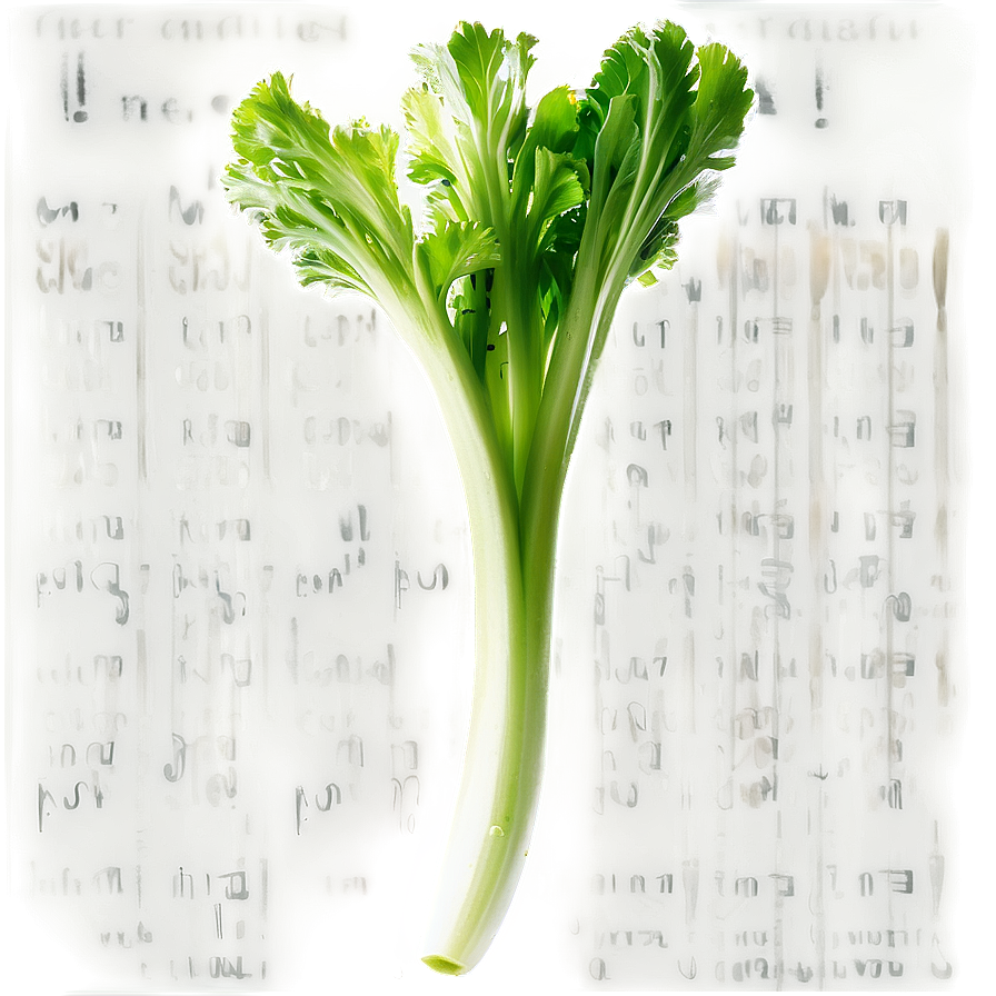 Vibrant Celery Stalk Png Qwl PNG image