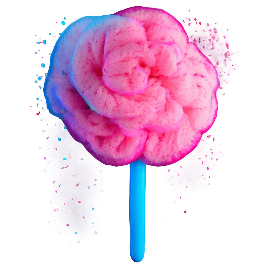 Vibrant Cotton Candy Burst Png 2 PNG image