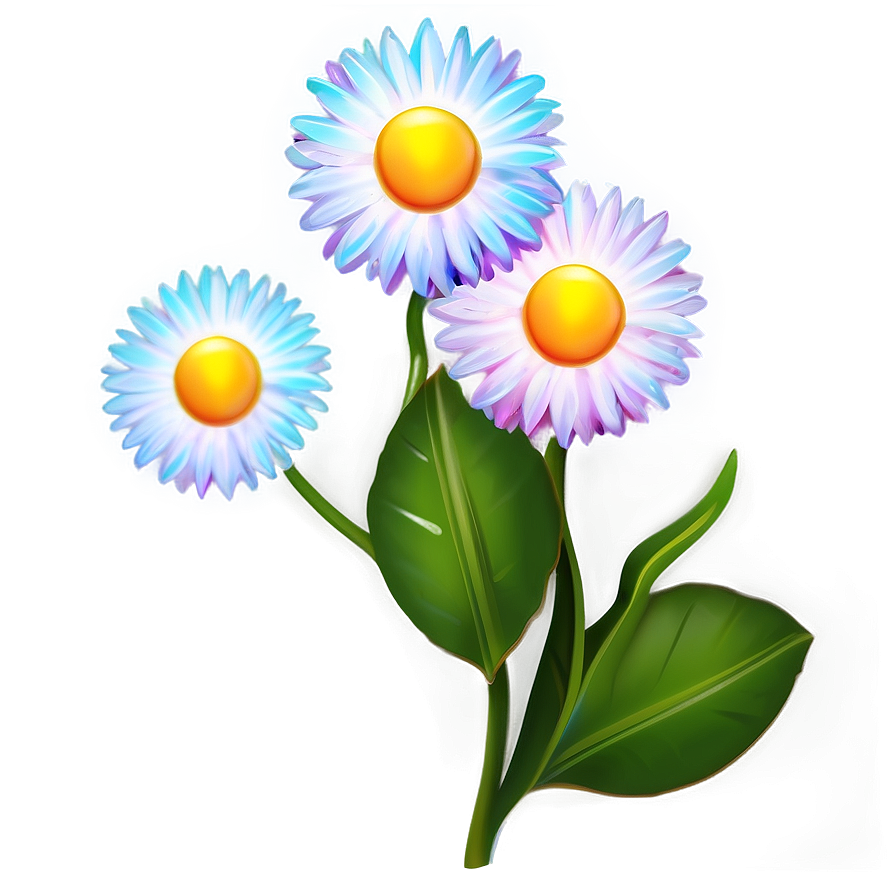 Vibrant Daisy Png 05212024 PNG image