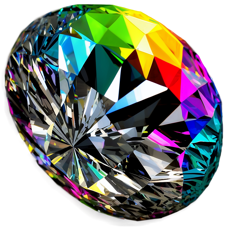 Vibrant Diamond Reflection Png Ofg PNG image