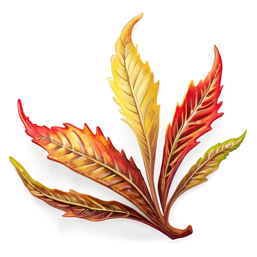Vibrant Fall Leaf Png Ypj PNG image
