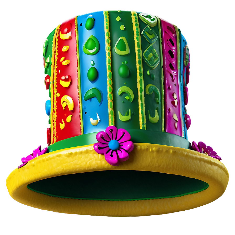 Vibrant Fiesta Hat Png 06202024 PNG image