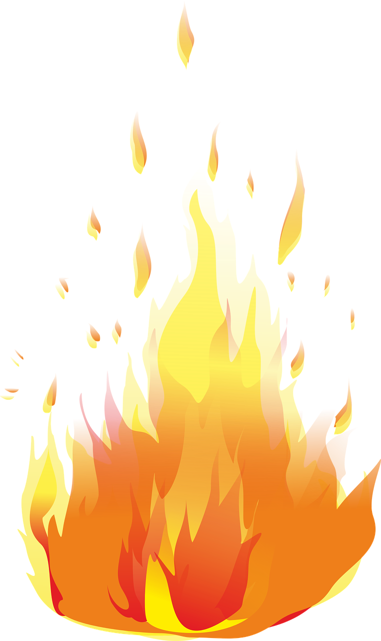 Vibrant_ Fire_ Vector_ Graphic PNG image