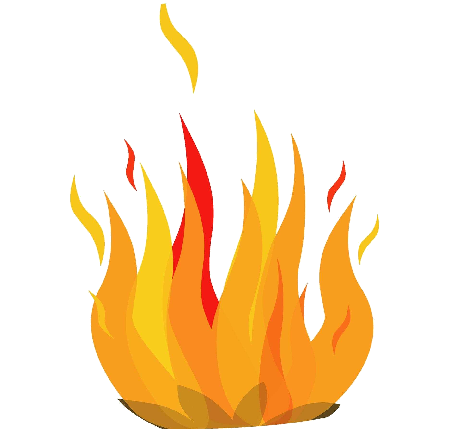 Vibrant Flame Illustration PNG image