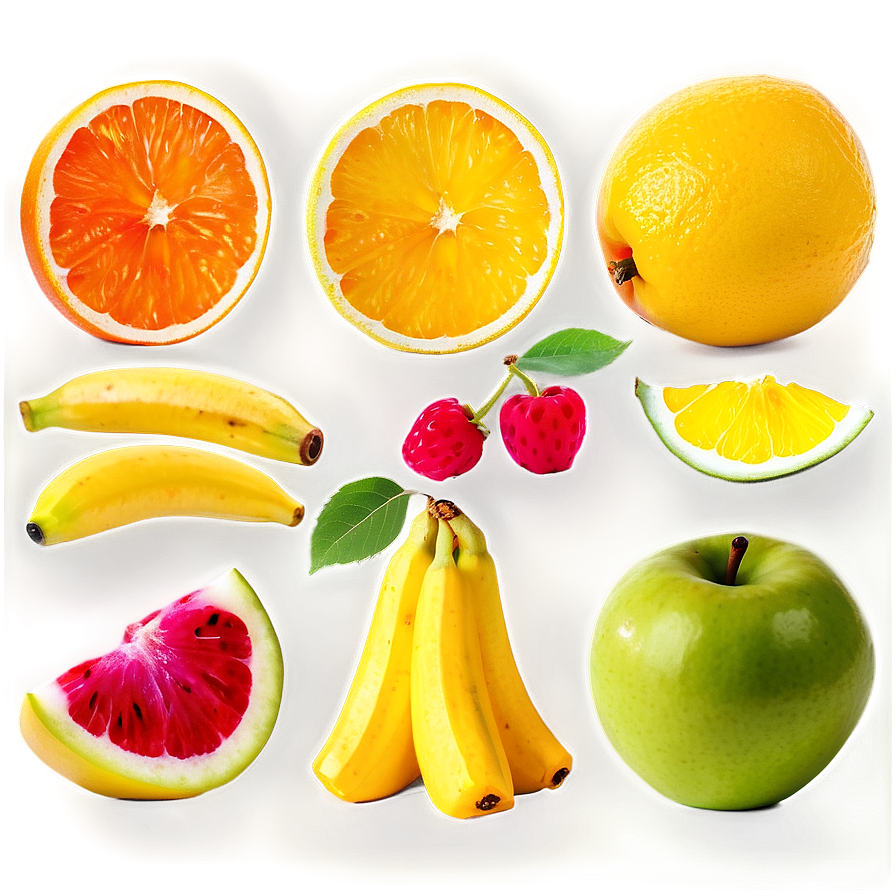 Vibrant Fruit Assortment Png 70 PNG image